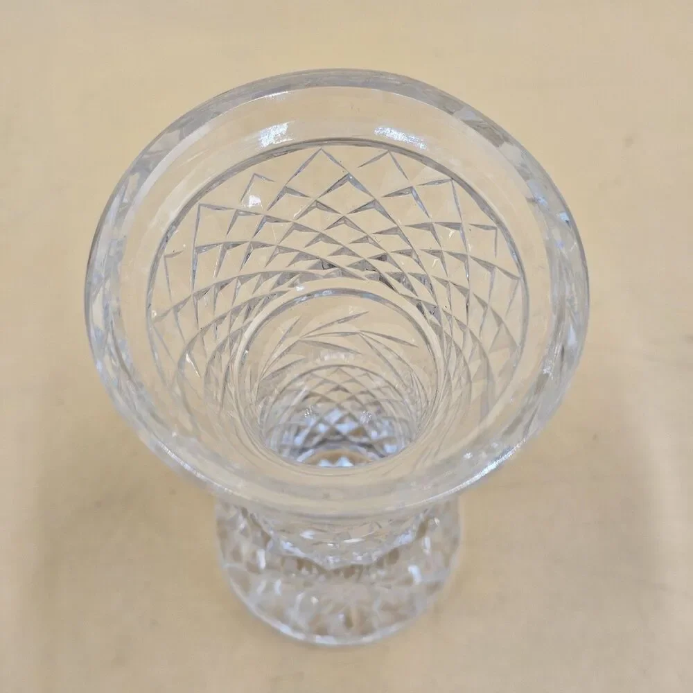 Vintage Waterford Crystal Glandore Mini Vase 4.5” Heavy